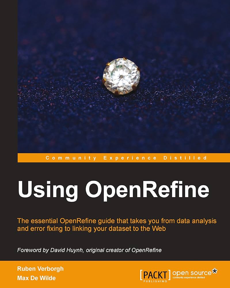 [book cover of Using OpenRefine]
