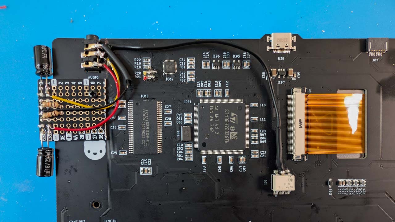 [Installation of the protoboard]